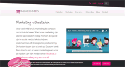 Desktop Screenshot of burokoorts.nl